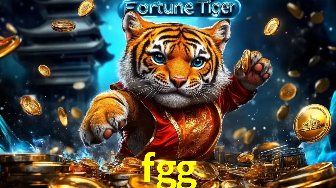 Imagem promocional do jogo de slot Fortune Tiger, com um tigre majestoso em traje tradicional cercado por uma fortuna em moedas de ouro, disponível agora no cassino fgg.