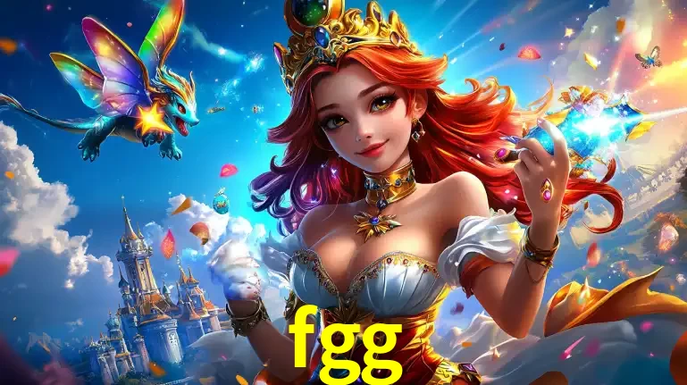 A princesa de um reino de fantasia mágico, com seu pequeno dragão, apresentando um mundo de prêmios encantados nos jogos de caça-níqueis do cassino fgg.